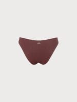 Brown Low Waisted Bikini Bottom - Image 7