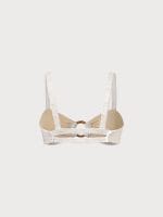Ruched Floral Cutout Bikini Top - Image 8