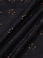 Black Floral Cutout One Piece Swimwear - Image 6
