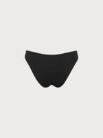 Black Low Waisted Bikini Bottom - Image 6