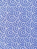 Blue Jacquard O-Ring Bikini Top - Image 9