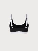 Contrast Trim Bikini Top - Image 16