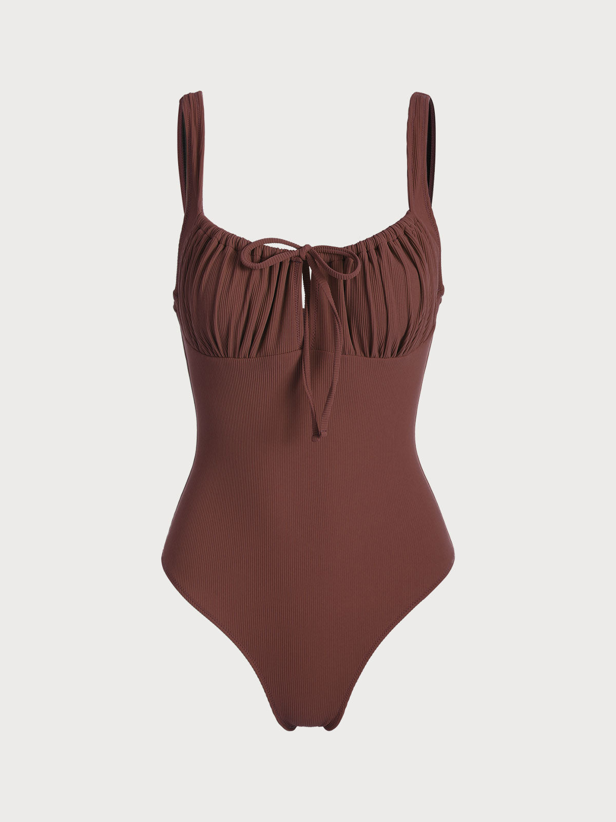 cutout-tie-one-piece-swimsuit-coffee-sustainable-one-pieces-uzz4g0 Coffee Cutout Tie One-Piece Swimsuit - Image 1