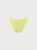 Floral Jacquard Bikini Bottom - Image 6