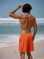 Hapnix® - The Orange Men's 7" Swim Trunks - Image 4