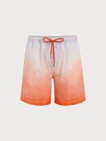 Multi-Color Gradient 7" Swim Trunks