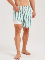 Hapnix® - Men's Glacier Vegetation 7" Swim Trunks - Image 2