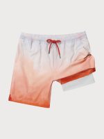 Multi-Color Gradient 7" Swim Trunks - Image 3