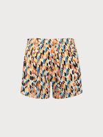 Hapnix® - Men's 5" Yellow Print Swim Trunks - Image 7