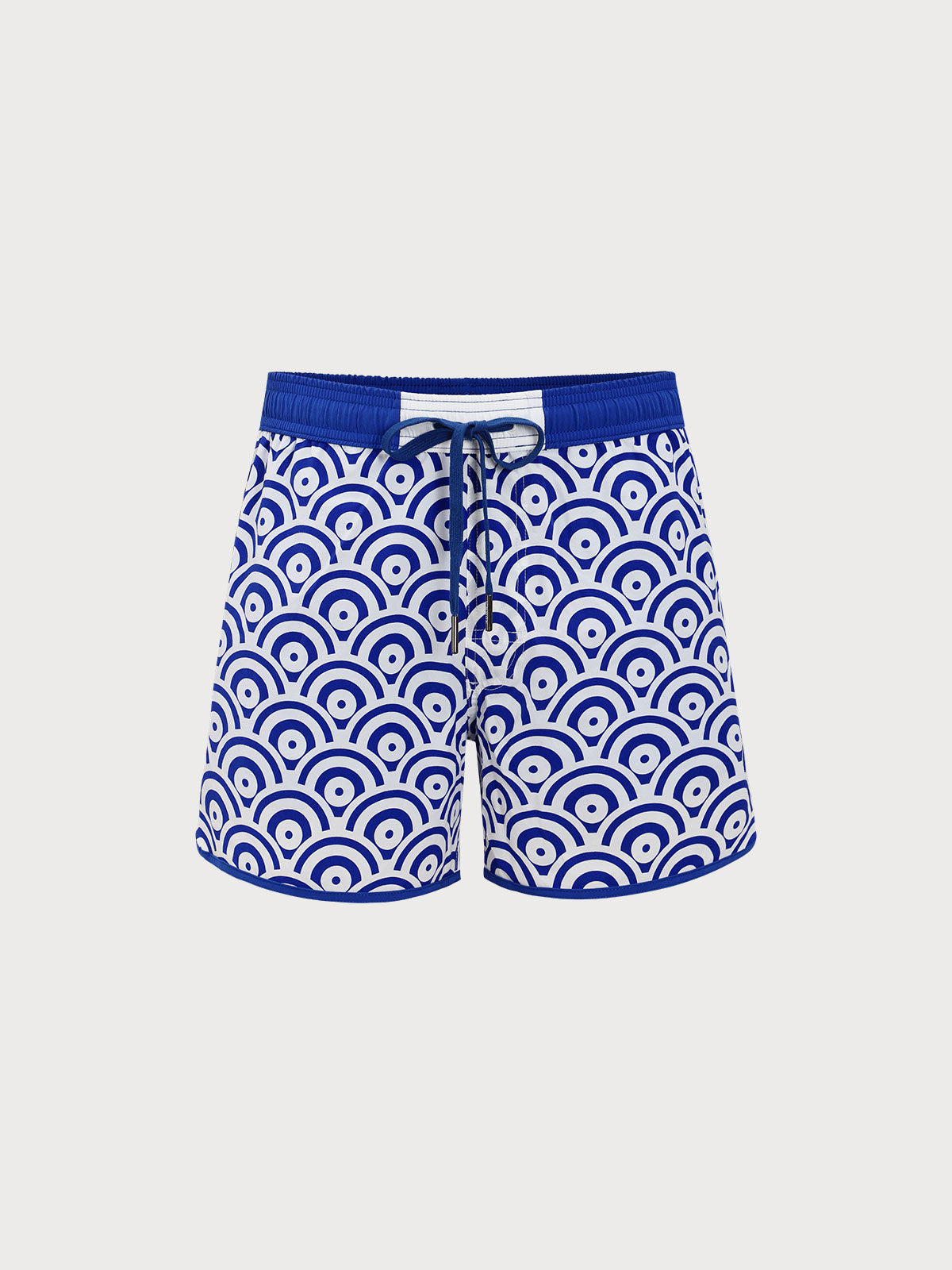 men_-s-woven-nylon-blend-swim-shorts-sustainable-men_s_shorts-2pfymr The Navy Waves Men's 5" Swimming Trunks - Image 1