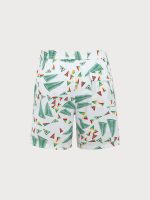 The Sailing Triangle Beach Men's 7" Swimming Trunks - Image 2