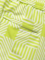 The Fluorescent Green Beach Men's 5" Swimming Trunks - Image 6