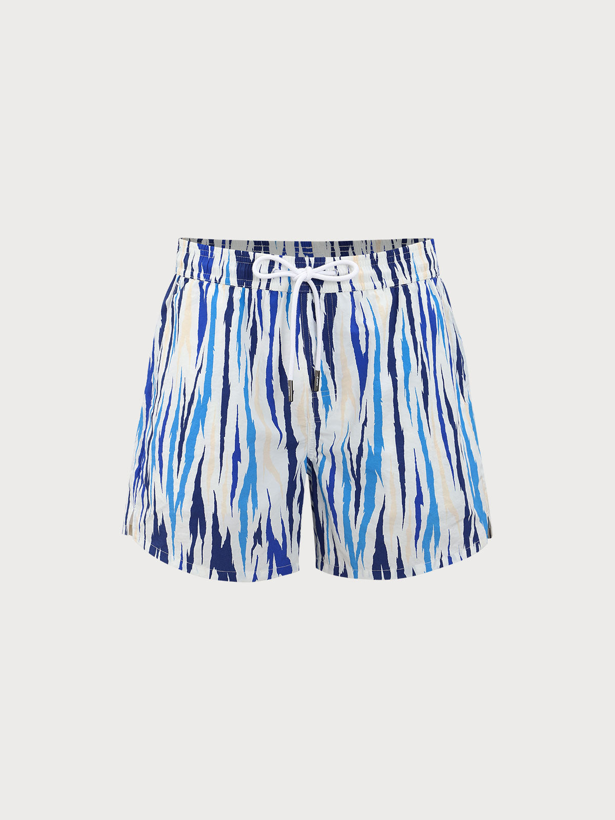 men_-s-woven-nylon-swim-shorts-blue-sustainable-men_s_beach_shorts-muqs6l Hapnix® - The Blue Glacier Men's 5" Swim Trunks - Image 1