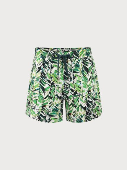 Hapnix® - The Green Jungle Men's 5" Swim Trunks