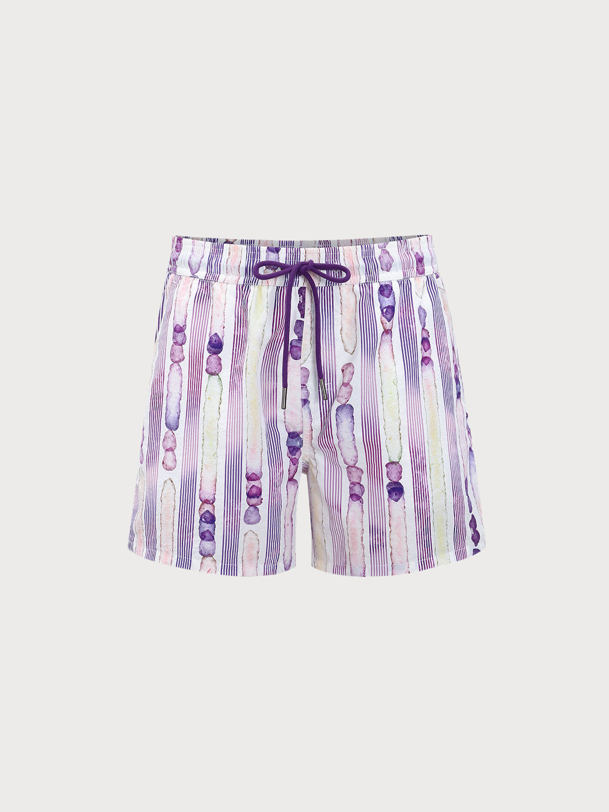 men_-s-woven-nylon-swim-shorts-purple-sustainable-men_s_beach_shorts-qsxzic Hapnix® - The Crystal Men's 7" Swim Trunks - Image 1