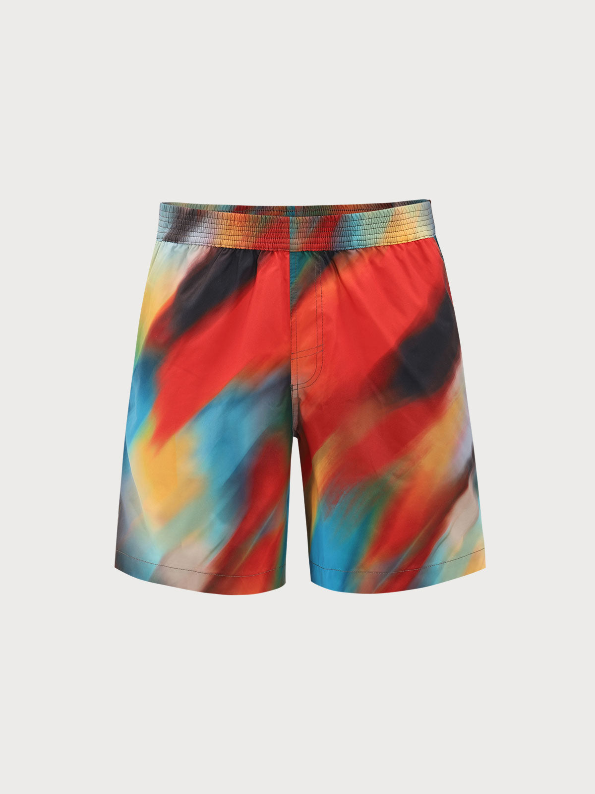 men_-s-woven-polyester-swim-shorts-multi-sustainable-men_s_beach_shorts-ueihf7 Hapnix® - The Fancy Men's 7" Swim Trunks - Image 1