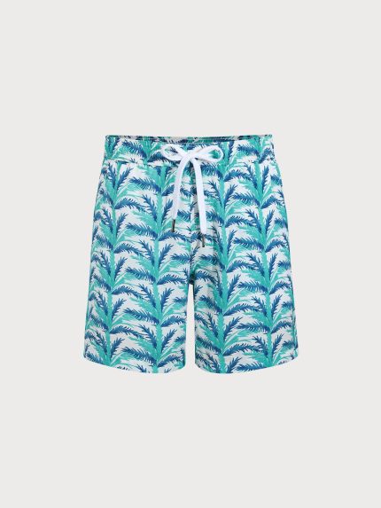 The Blue Grass Beach Men's 7" Swimming Trunks