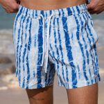 Hapnix® - The Blue Wave Men's 5" Swim Trunks