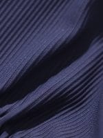 Navy Contrast Stitch Bikini Bottom - Image 11