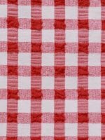 Red Gingham Ruched Bikini Bottom - Image 8