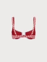 Red Gingham Underwire Bikini Top - Image 14