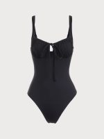 Cutout Tie One-Piece Swimsuit - Image 5
