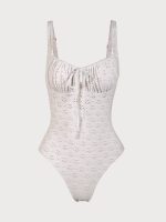 Floral Cutout One-Piece Swimsuit - Image 8