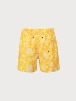 The Yellow Print Men's 5" Beach Swimming Trunks - Image 3