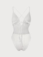 Textured Cutout One Piece Swimwear - Image 11
