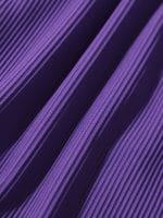 Purple Twist Cross Back Bikini Top - Image 7