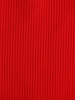 Red V-Cut Plus Size Bikini Bottom - Image 9