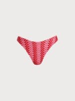 Red Crochet Bikini Bottom - Image 5