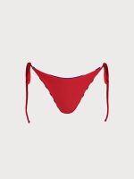 Navy Stripe Reversible Tie Bikini Bottom - Image 9