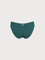Green Monogram Bikini Bottom - Image 9
