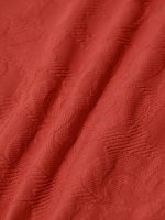 Brick Red Jacquard Tie Bikini Bottom - Image 9