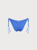 Blue Mesh Tie Bikini Bottom - Image 8