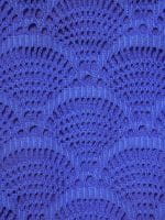 Royal Blue Textured Gold-Accented Bikini Bottom - Image 11