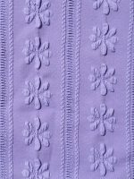 Purple Jacquard Plus Size Bikini Bottom - Image 9