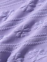 Purple Jacquard Plus Size Bikini Bottom - Image 8
