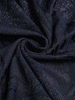Shimmering Blue Crinkle Textured Bikini Top - Image 8