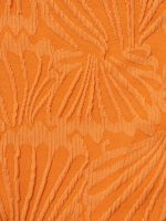 Orange Jacquard U-Ring Cross Back Bikini Top - Image 10