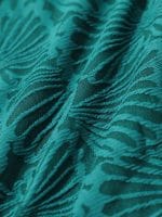 Dark Green Textured Triangle Bikini Top - Image 10