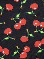 Cherry Print Plus Size Tankini Top - Image 8