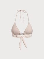 Off White Buckle Bikini Top - Image 7