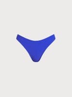 Blue Full Coverage Bikini Bottom - Image 6
