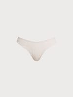 Off White Full Coverage Bikini Bottom - Image 7