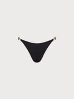 Black Gold-Accented Bikini Bottom - Image 6