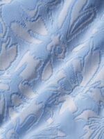 Light Blue Textured Full Coverage Bikini Bottom - Image 9