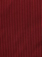 Wine Red Seam Full Coverage Bikini Bottom - Image 7