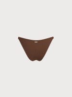 Brown Gold-Accented Bikini Bottom - Image 6